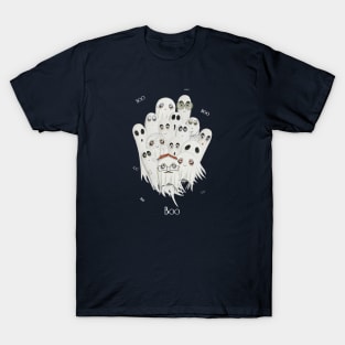 Boo. Ghosts. T-Shirt